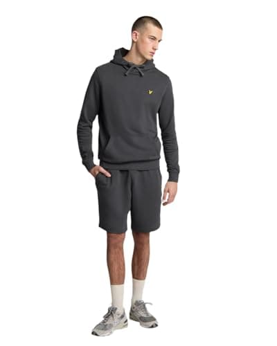 Image of Lyle & Scott Mid Bottoms Sweat Short W635 Gunmetal, L
