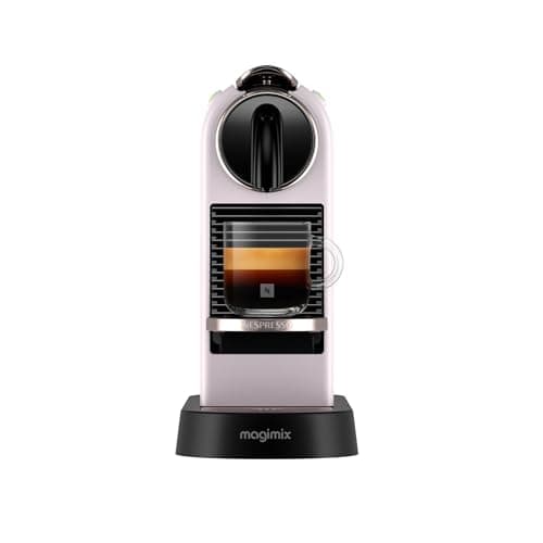 Image of Nespresso Citiz Coffee Machine by De'Longhi for Original Coffee Pods, Italian Inspired Espresso, Quality Coffee, Starter Capsule Set Included, EN167.P, Pink