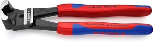 Image of KNIPEX Bolt End Cutting Nipper High Lever Transmission with Plastic Coating 200 mm, 61 02 200