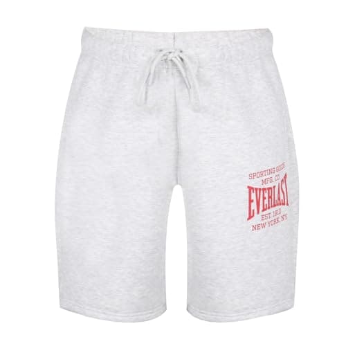 Image of Everlast Mens Greatness Within Shorts Grey/red L
