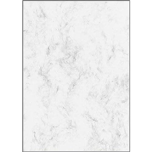 Image of Sigel Design Paper - Grey Marble, A4, 90g, 100 Sheets, Double Sided