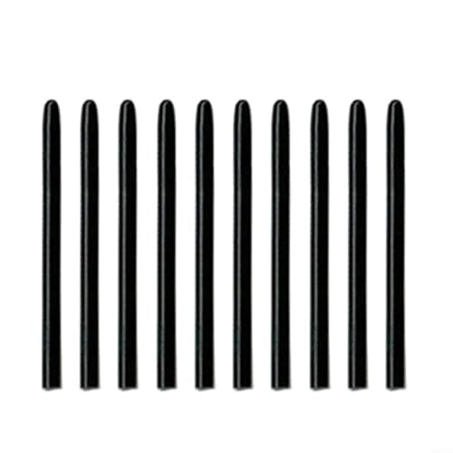 Image of Tidgel 10-Pack Replacement Nibs for Wacom Pens CTL460 CTH460 CTH461 CTH661 CTH-480 CTH-480S, ABS Hard Pen Tips with Tool for Precise Drawing(Black)