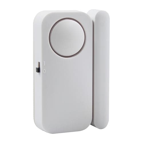 Image of Uni-Com Door & Window Alarm – Wireless 90dB Security Burglar Alarm with Magnetic Contact Sensor, Easy Installation, Batteries & Adhesive Pads Included for Home, Shed, Caravan, Cupboards