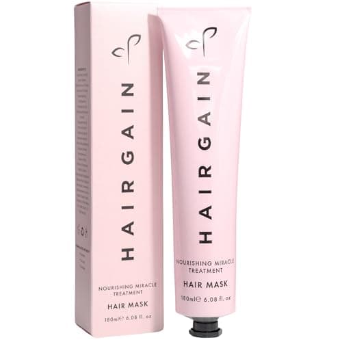 Image of Hair Gain Nourishing Hair Mask - Intense Long-Lasting Hydrating Hair Mask for Dry Damaged Hair, Increased Hair Growth - Deep Conditioning, Moisturising Hair Treatment, Frizz Control, Curly Hair 50ml