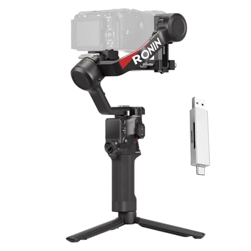 Image of DJI RS 4, 3-Axis Gimbal Stabilizer for DSLR and Mirrorless Cameras Canon/Sony/Panasonic/Nikon/Fujifilm, 2nd-Gen Native Vertical Shooting, 2-Mode Switch Joystick, Teflon Axis Arms, Camera Gimbal