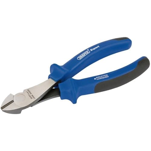 Image of Draper Expert 68892 160 mm Heavy-Duty Soft-Grip High-leverage Diagonal Side Cutters , Blue
