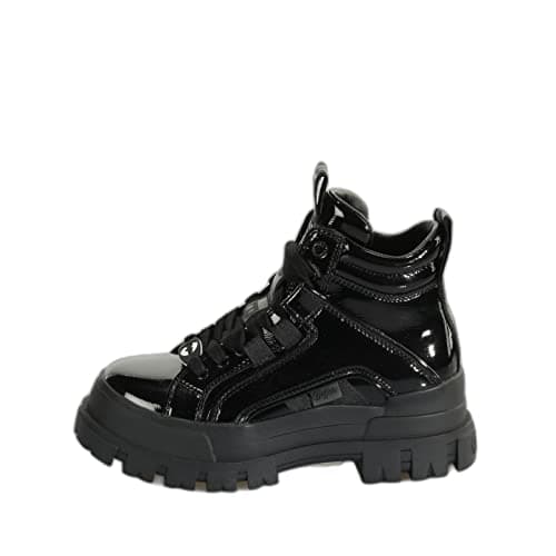 Image of Buffalo ASPHA NC MID Vegan Womens Platform Boots in Black - 7 UK