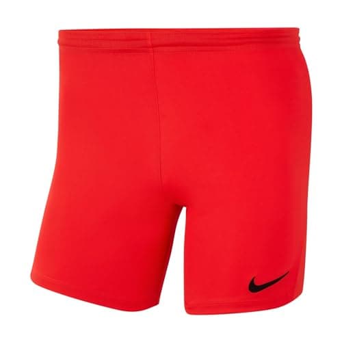 Image of NIKE BV6855-635 Dri-FIT Park 3 Shorts Men's Bright Crimson/Black Size XL