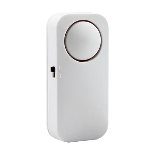 Image of Uni-Com Vibration Alarm – Wireless 90dB Door & Window Security Burglar Alarm with Magnetic Contact Sensor, Easy Installation, Batteries & Adhesive Pads Included for Home, Shed, Caravan, Cupboards