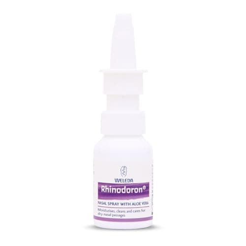 Image of Weleda Rhinodoron Nasal Spray with Aloe Vera, For Dry Nasal Passages, 100% Certified Natural Saline Solution, Moisturising, 20ml