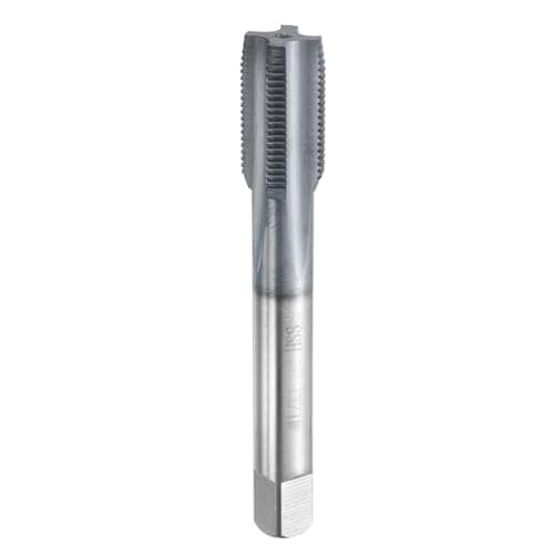 Image of sourcing map M12x1 Metric Thread Tap 6542 Cobalt High-Speed Steel TiCN Coated Plug Tap Right Hand Straight Flutes Screw Threading Hand Tap