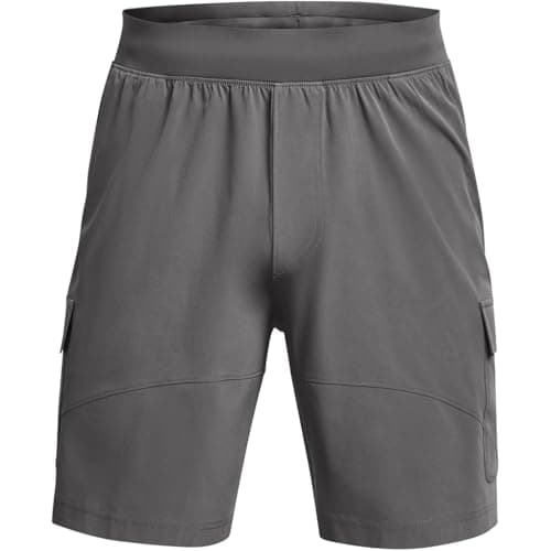 Image of Under Armour Mens Woven Cargo Shorts Grey M