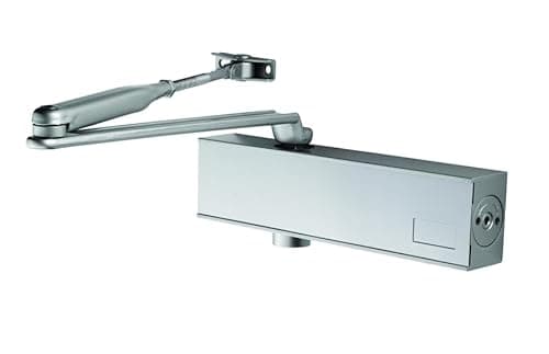 Image of Ironmongery Solutions® Medium Frequency Overhead Door Closer Variable Power Size 2–4 Adjustable Door Control for Interior and Commercial Use
