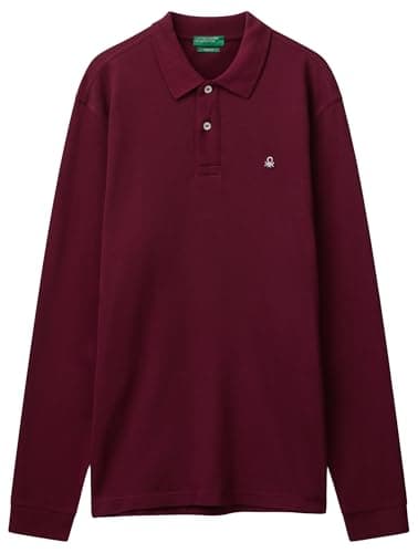 Image of United Colors of Benetton Polo Shirt M/L, red, XL
