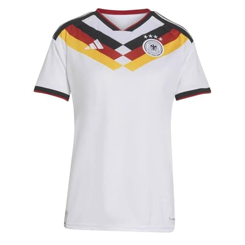 Image of adidas Women's Germany 26 Home Replica Jersey, White, M