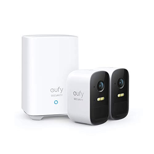Image of eufy Security eufyCam 2C 2-Cam Kit Security Camera Outdoor Wireless Home Security System with 180-Day Battery Life, HomeKit Compatibility, 1080p HD, IP67, Night Vision, No Monthly Fee