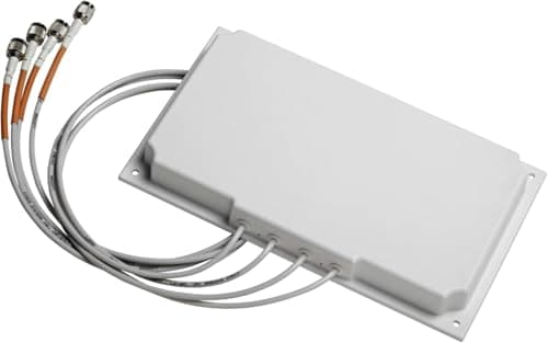 Image of Cisco Aironet Dual-Band Directional Wi-Fi Patch Antenna, 6 dBi (2.4 GHz)/6 dBi (5 GHz), 4 Ports, Wall Mount, RP-TNC Connectors, 1-Year Limited Hardware Warranty (AIR-ANT2566P4W-R=)