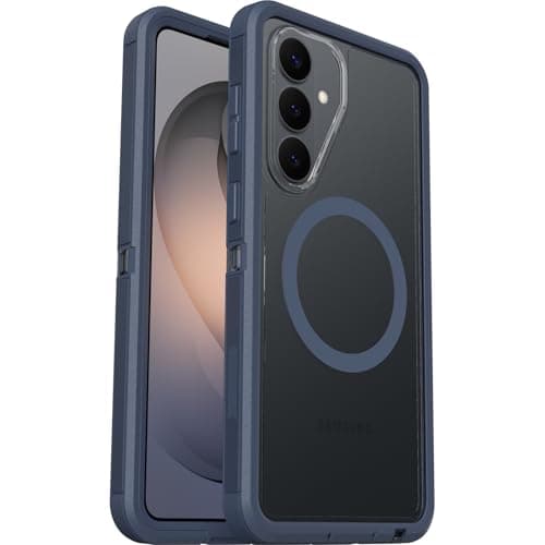 Image of OtterBox Defender Series Pro XT Case with Magnets for Samsung Galaxy S26+, Shockproof, Drop proof, Ultra-Rugged, Protective Case, 7x Tested to Military Standard, Clear/Blue