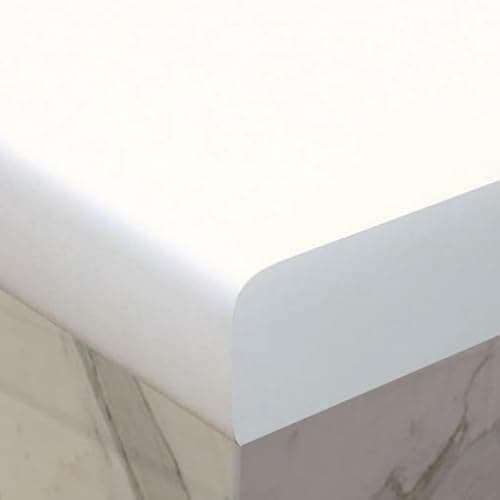 Image of Antique White Kitchen Worktop 1m x 600mm x 38mm Easy To Install Laminated Wood CounterTop