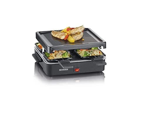 Image of Severin RG 2370 raclette grill 4 person(s) 600 W Black