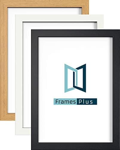 Image of A3 Oak Picture Frame, Modern Poster Frame 29.7x41.9cm, Portrait & Landscape, Gallery Wall Frame, Styrene Front
