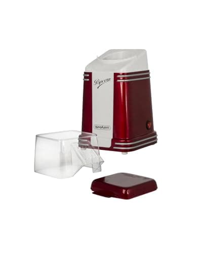 Image of SMART Retro Mini Hot Air Popcorn Maker, Black