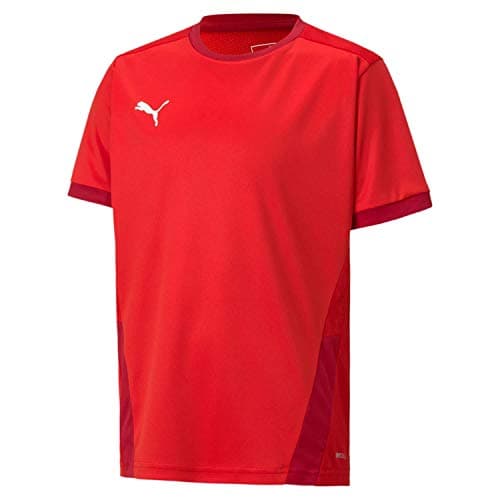 Image of PUMA Boys' teamGOAL 23 Jersey jr T-Shirt, Red-Chili Pepper, 116