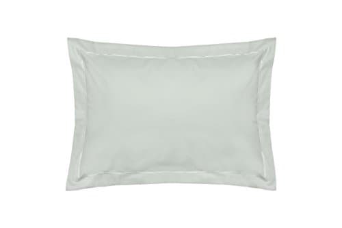 Image of Belledorm Egyptian Cotton Oxford Pillowcase - 200 Thread Count - 51cm x 76cm - 5cm Border (Thyme)
