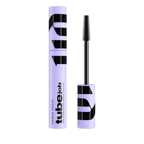Image of Urban Decay Tube Job Tubing Mascara Intense Black & Naked Basics 2 Mini Eyeshadow Palette, Lash Length & Lift with 6 Essential Matte Nudes