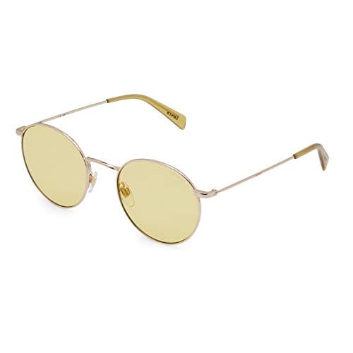 Image of Levi's Unisex Kids’ LV 1005/S Sunglasses, Gold Yell, 52