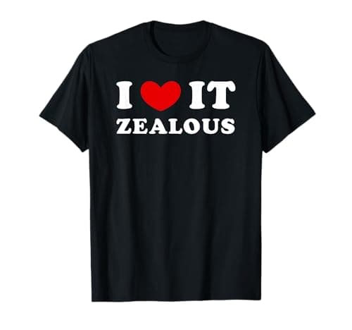 Image of I Love It Zealous, I Heart It Zealous T-Shirt