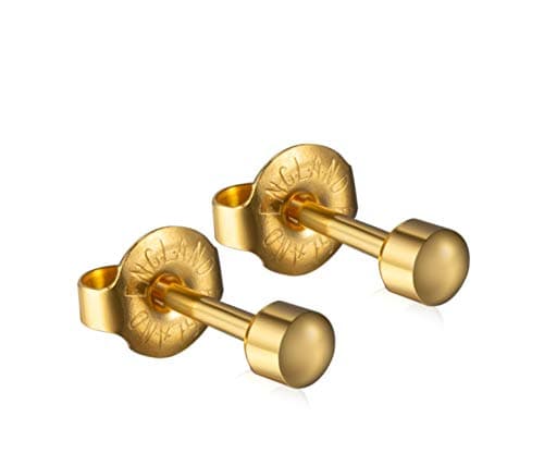 Image of Official Caflon Blu Ear Piecing Ball Studs - Choose your Colour/Style (Gold, Regular Ball)