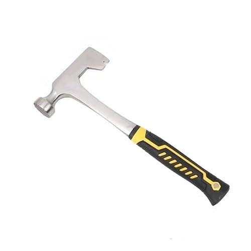 Image of BUSKPOK Drywall Hammer Hatchet, 14 oz Wall Board Tool with Milled Face& Shock Reduction Grip