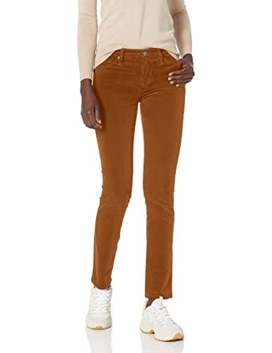 Image of AG Adriano Goldschmied Women's Prima Mid Rise Cigarette Ankle Jean, Clay Stone, 30