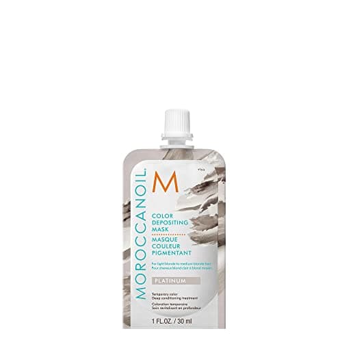 Image of Moroccanoil Colour Depositing Mask Platinum, 30 ml