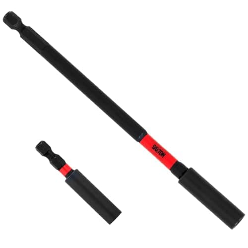Image of Saxton 60mm & 152mm Long Impact Duty Screwdriver Drill Strong Magnetic Bit Holder Fit Milwaukee Dewalt Bosch etc