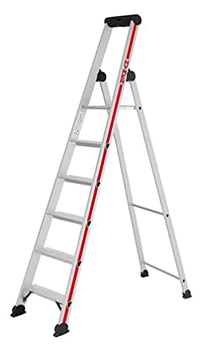 Image of Hymer Step Ladder with Platform, 402606 Steps 6 Tread Step Ladder