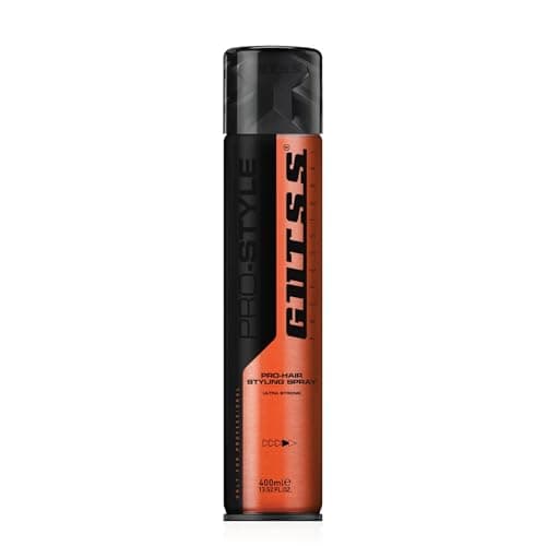 Image of Gutss Professional Ultra Strong Hair Styling Spray for Men – 400 ml | Humidity & Frizz Control, Long-Lasting Hold with Non-Sticky Finish, No Residue Formula (Ultra Strong)