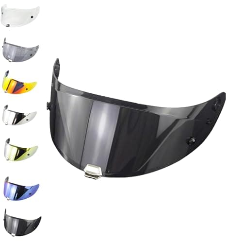 Image of EvoParts Visor Hj-26 for Hjc Rpha 70 Helmet - Rpha 11 Pinlock ready and tear off ready (black 80%)