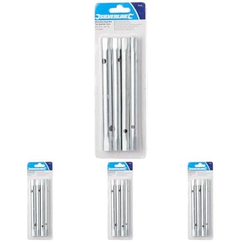 Image of Silverline Monobloc Back Nut Tap Spanner 5pce 8/9, 9/11, 10/11 & 12/13mm (395020) Multi (Pack of 4)