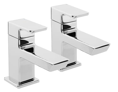 Image of Bristan COB 3/4 C Cobalt Bath Taps Bathroom, Chrome