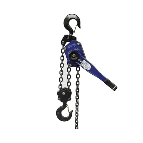 Image of 1.5T/2T Manual Chain Hoist with Ratchet Lever - 6m Hand Pulley Block for Hook Mount Lifting - Ideal for Home Worhop and Industrial Use
