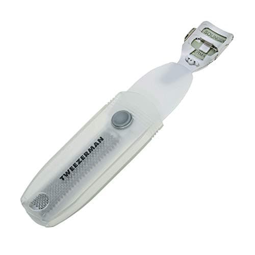 Image of Tweezerman Safety Slide Callus Remover Shaver and Foot File, Pedicure Tool for Dead Skin Removal for Soft Smooth Feet (Pack of 1)