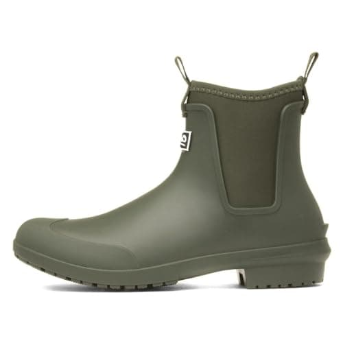 Image of Cotswold Grosvenor Wellingtons Female Green Size 5