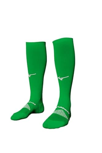 Image of Mizuno Unisex's Performance OTC Baseball-Softball Socks, Kelly Green, S