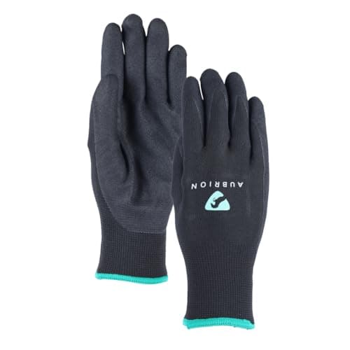 Image of Shires Aubrion All Purpose Winter Yard Gloves - Adult X-Small, Black