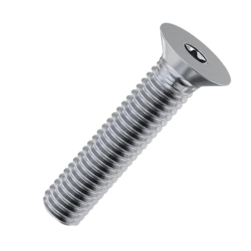 Image of Accu - M3 x 6mm T10 Torx Countersunk Screws (ISO 14581) - Stainless Steel (A2) (Pack of 200)