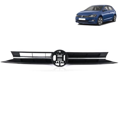 Image of ROBUST Front Top Upper Bumper Radiator Grille for Volkswagen Polo Mk6 2G0853651 2018-2021