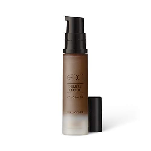 Image of EX1 Cosmetics Delete Fluide Full Coverage Liquid Concealer Makeup Shade 18.0- Vegan, Oil free with Ultra-Blendable Formula for Seamless Finish