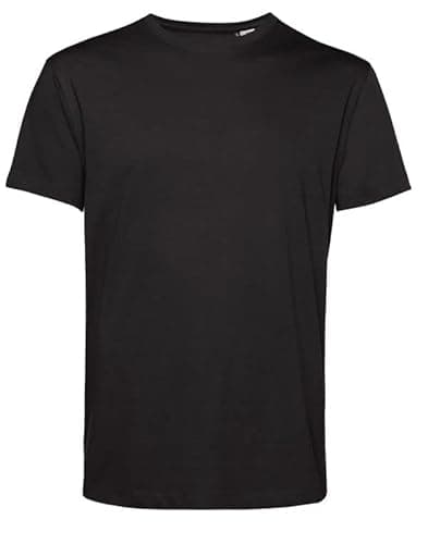Image of B&C Collection TU01B Men's #Organic E150 Tee - Black Pure - Medium